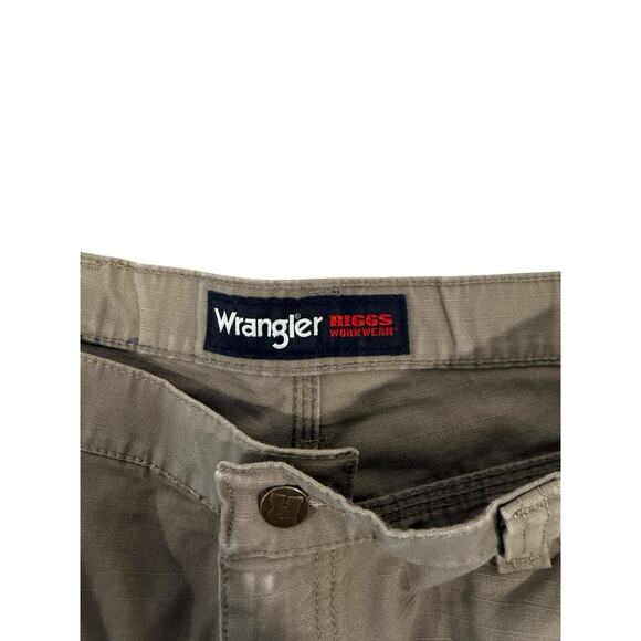 Wrangler RIGGS Workwear Ripstop Ranger Cargo Pant Brown Tan 40X34 - Picture 5 of 9